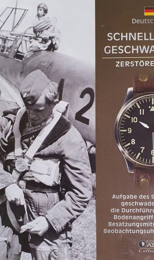 Atlas Fliegeruhr Schwellkampfgeschwader 210 „Zerstörer BF 110“